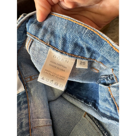 DOEN Lena Straight Leg Jeans size 25 - Picture 5 of 6